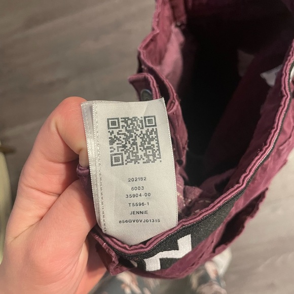 TRUE RELIGION burgundy Jennie curvy jeggings size 27 - Picture 7 of 8